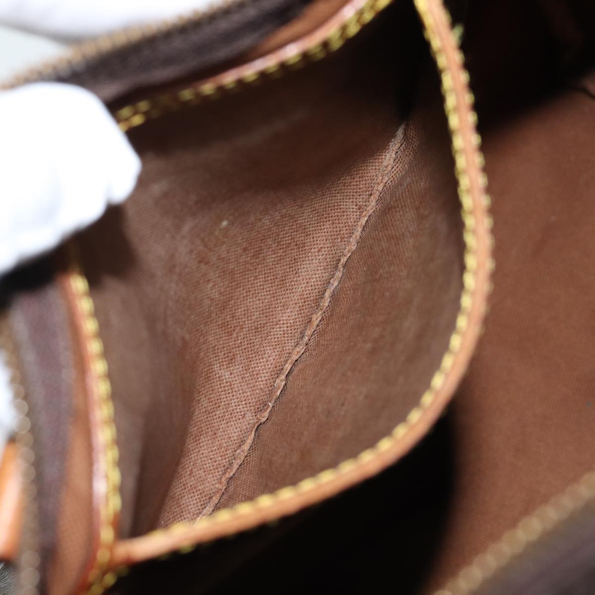LOUIS VUITTON Monogram Speedy 30 Hand Bag M41526 LV 71758