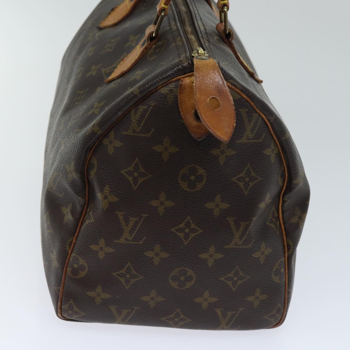 LOUIS VUITTON Monogram Speedy 30 Hand Bag M41526 LV 71758
