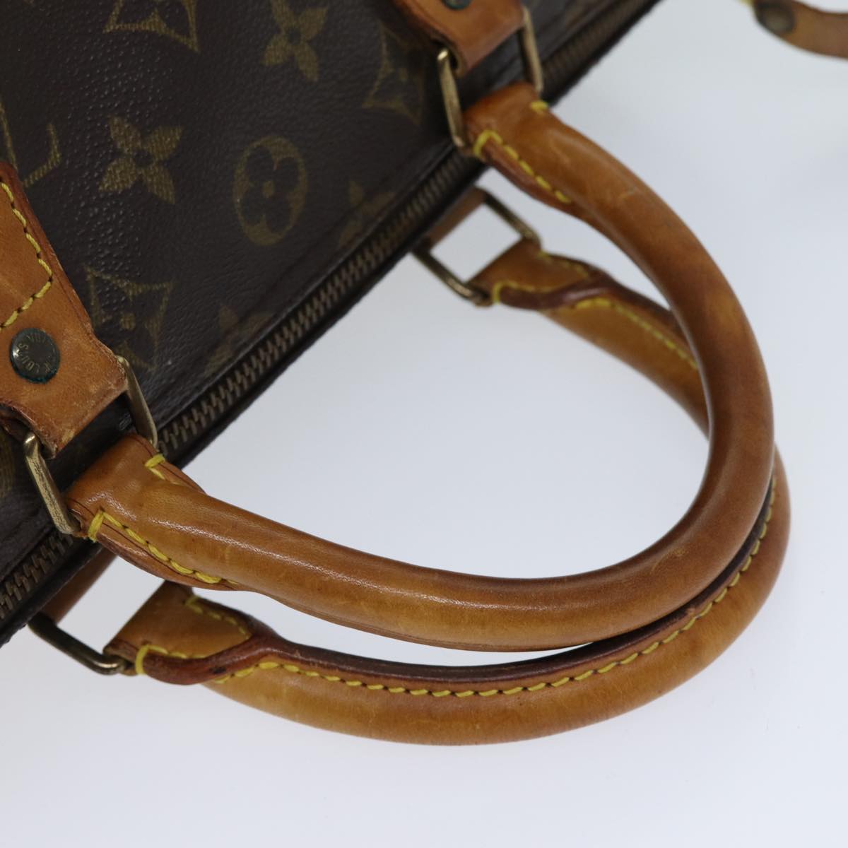 LOUIS VUITTON Monogram Speedy 30 Hand Bag M41526 LV 71758