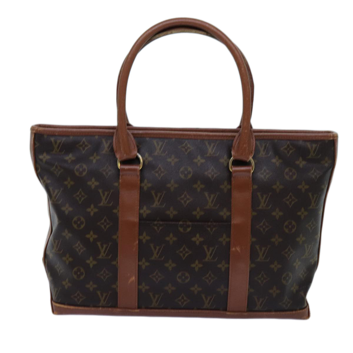 LOUIS VUITTON Monogram Sac Weekend PM Tote Bag M42425 LV 71769
