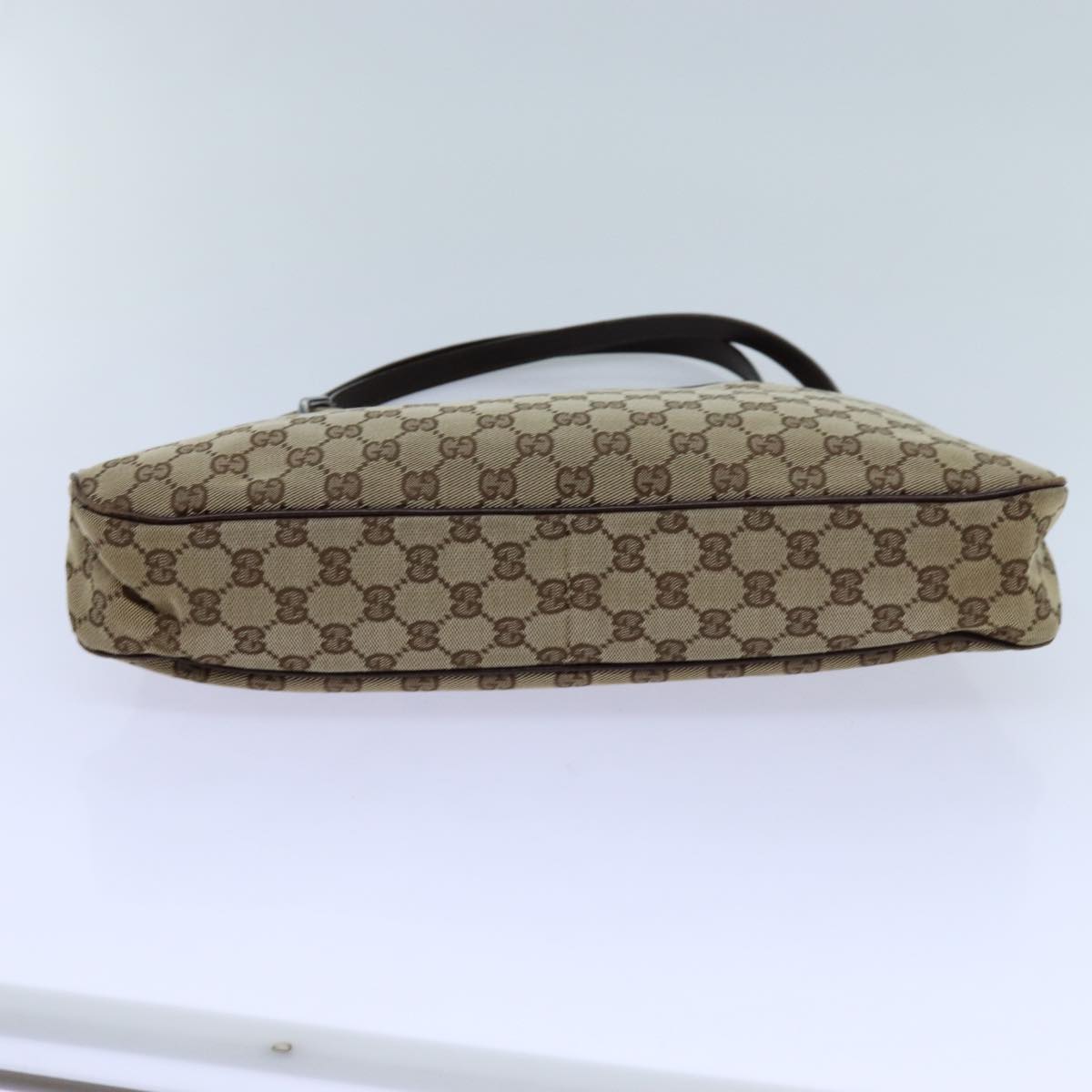 GUCCI GG Canvas Tote Bag Beige 121023 71785