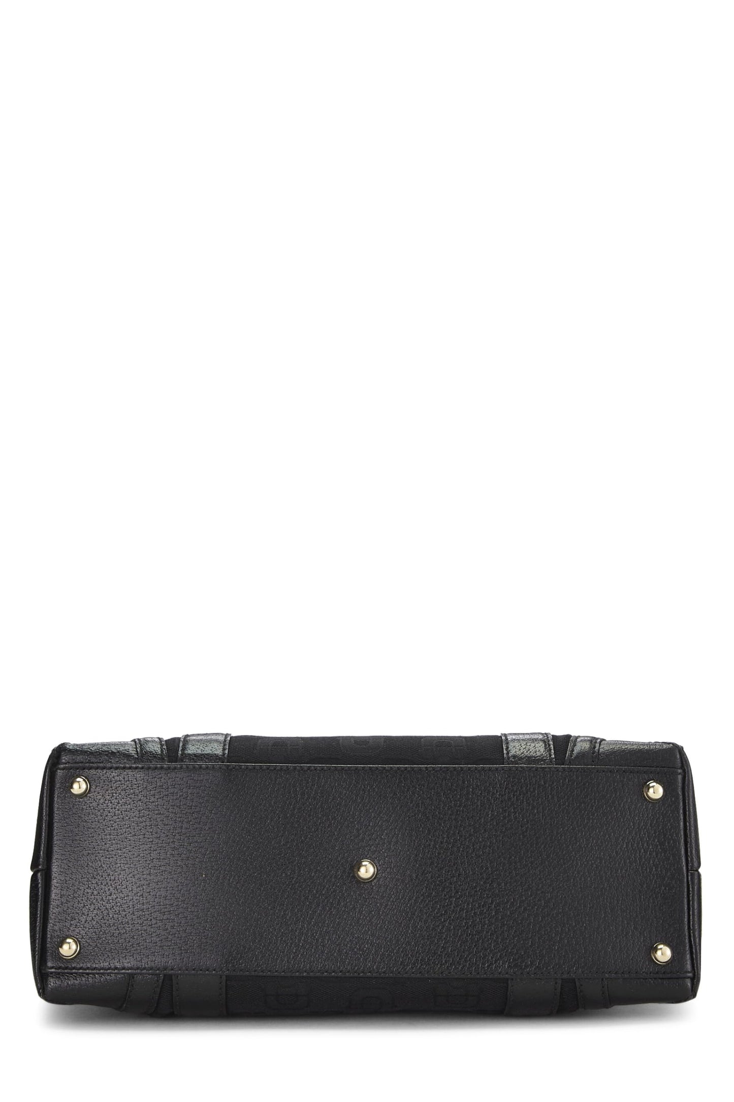 Gucci,  Black Canvas Tote Small, Black