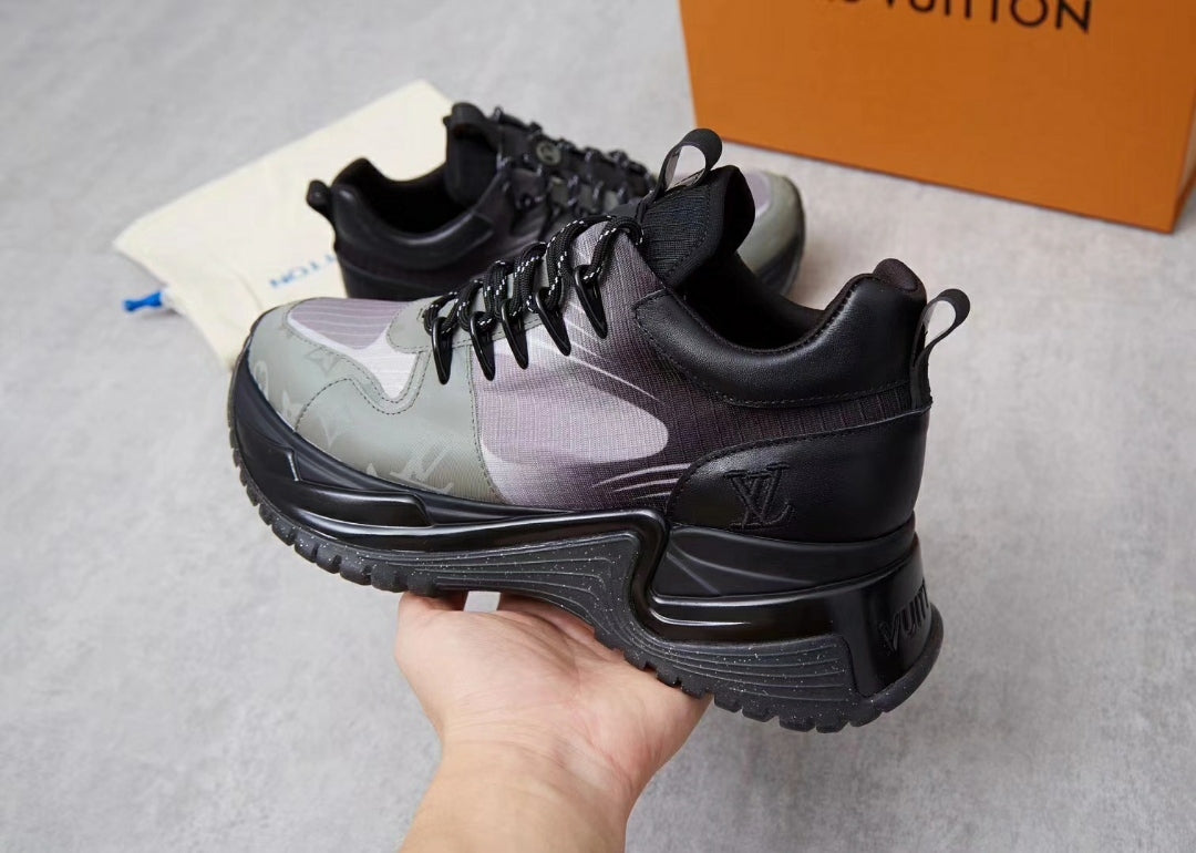 GLM - LUV Run Away Purple Black Sneaker