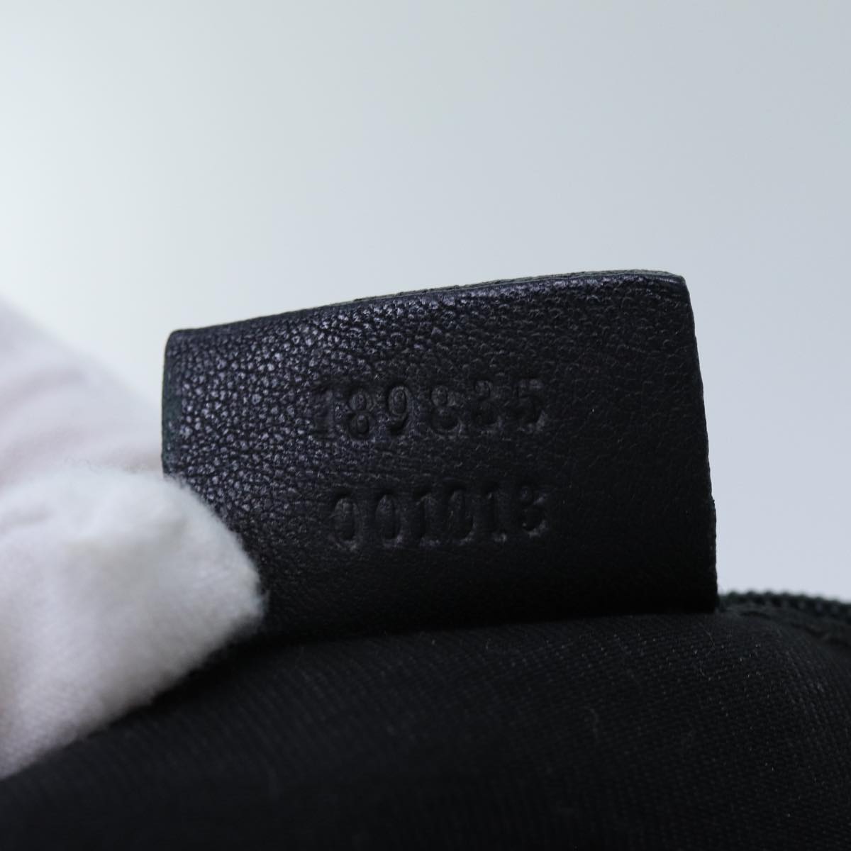 GUCCI GG Canvas Tote Bag Black 189835 71801