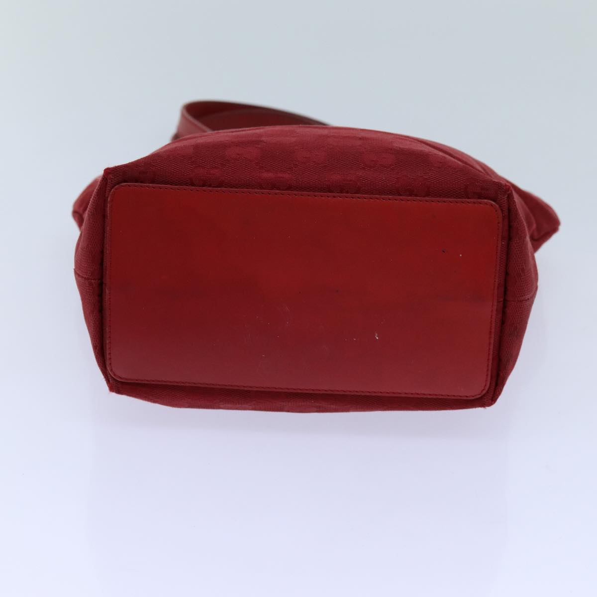GUCCI GG Canvas Hand Bag Red 002 1099 71810