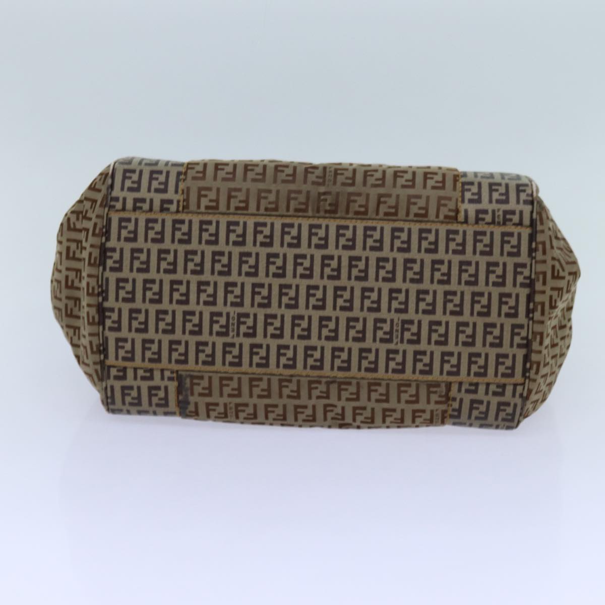 FENDI Zucchino Canvas Hand Bag Beige 71826
