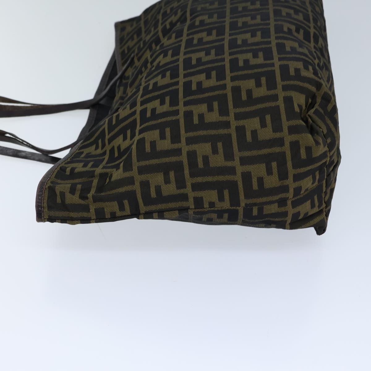 FENDI Zucca Canvas Tote Bag Brown 71833