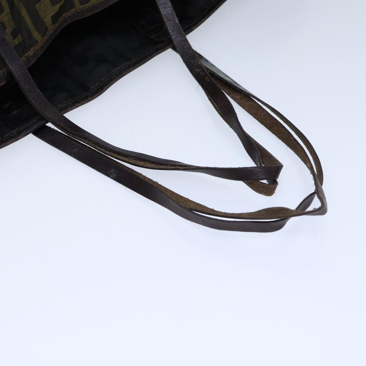 FENDI Zucca Canvas Tote Bag Brown 71833