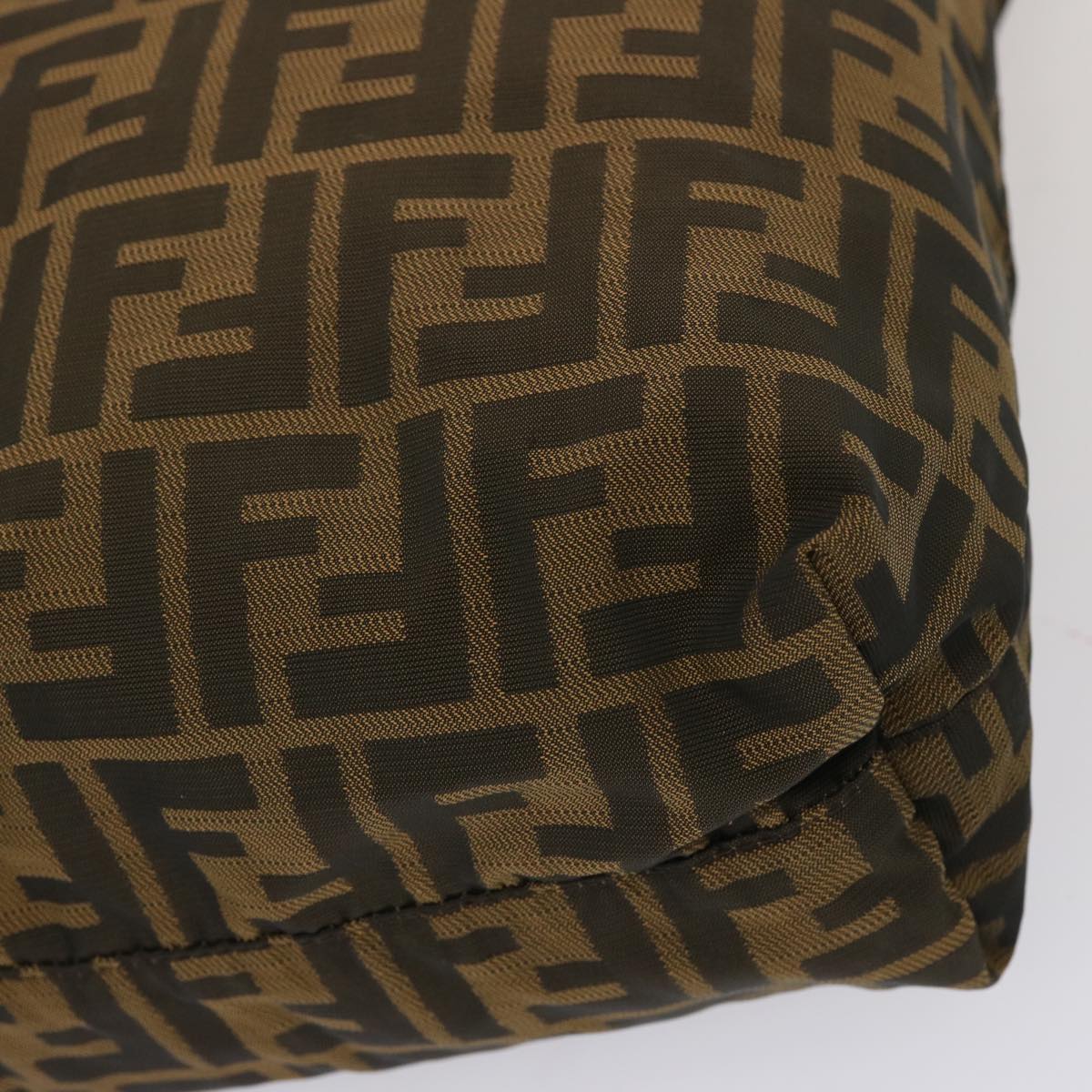 FENDI Zucca Canvas Tote Bag Brown 71834