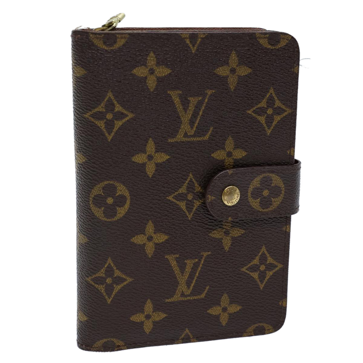 LOUIS VUITTON Monogram Porto Papie Zip Wallet M61207 LV 71891
