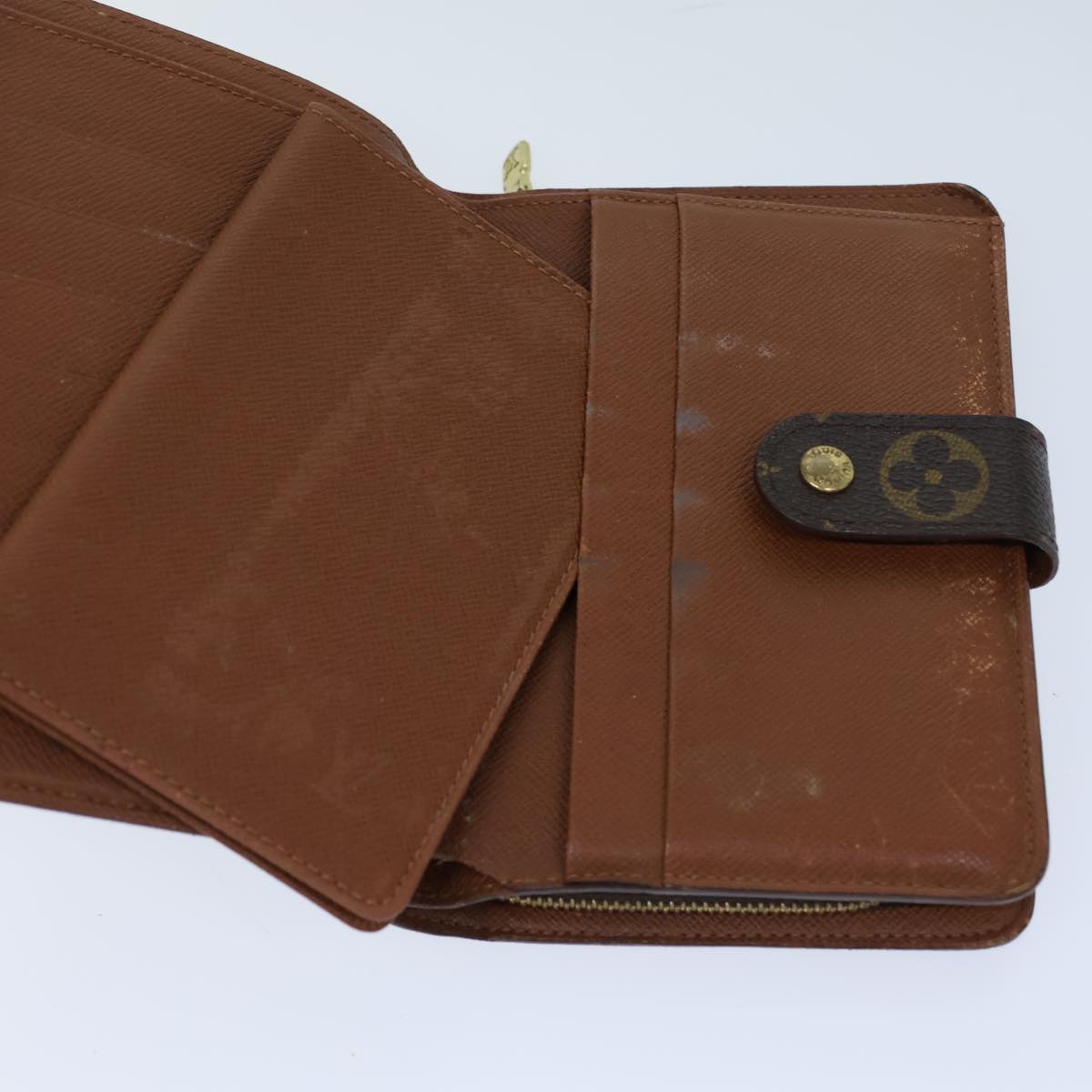 LOUIS VUITTON Monogram Porto Papie Zip Wallet M61207 LV 71891