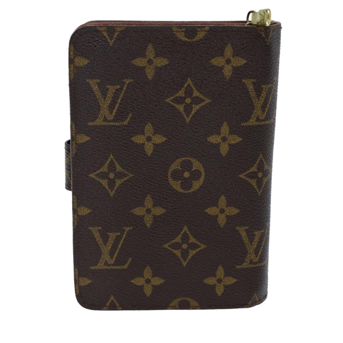 LOUIS VUITTON Monogram Porto Papie Zip Wallet M61207 LV 71891