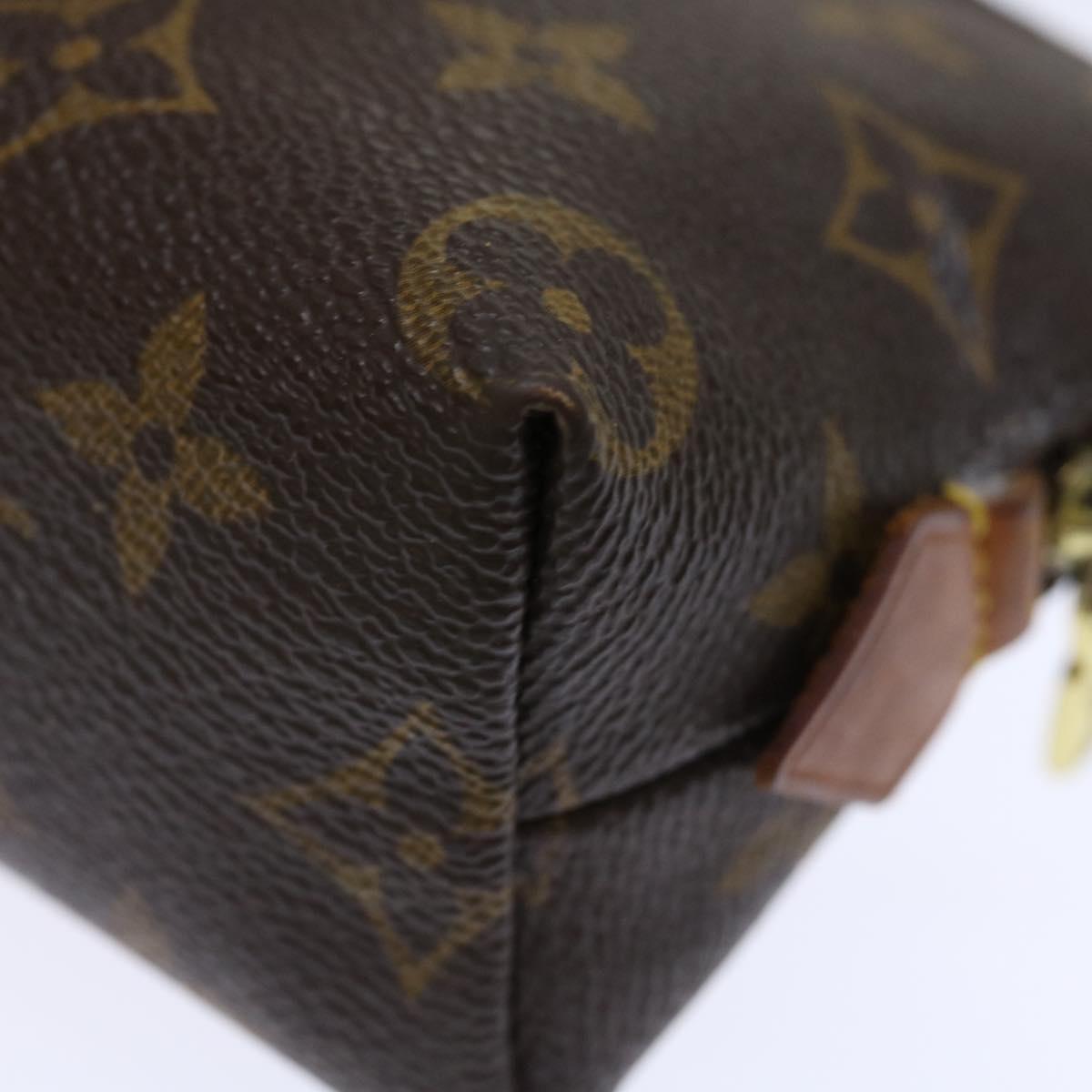LOUIS VUITTON Monogram Pochette Cosmetic PM Cosmetic Pouch M47515 LV 71892