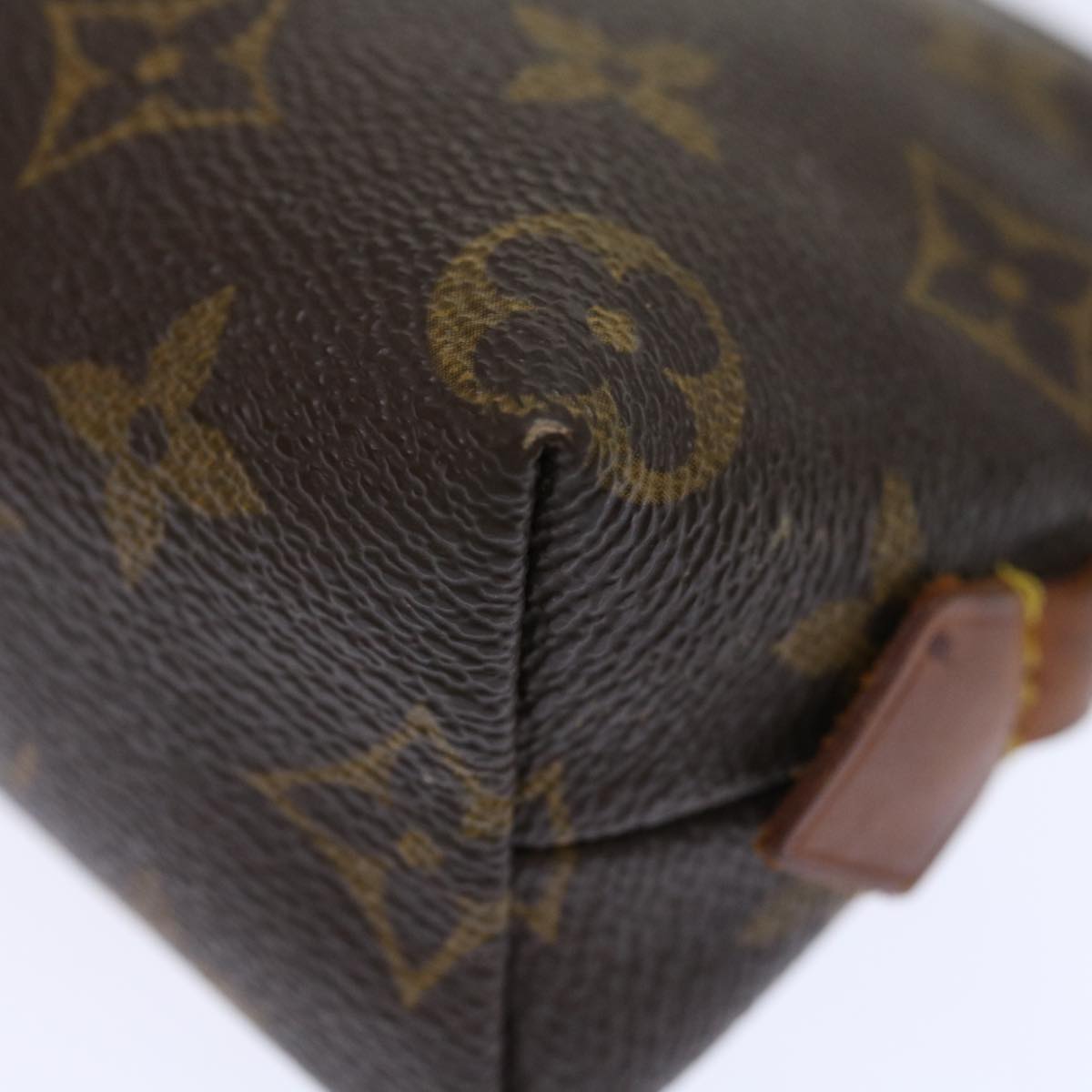 LOUIS VUITTON Monogram Pochette Cosmetic PM Cosmetic Pouch M47515 LV 71892
