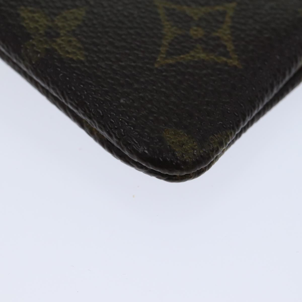 LOUIS VUITTON Monogram Pochette Cles Coin Purse M62650 LV 71893