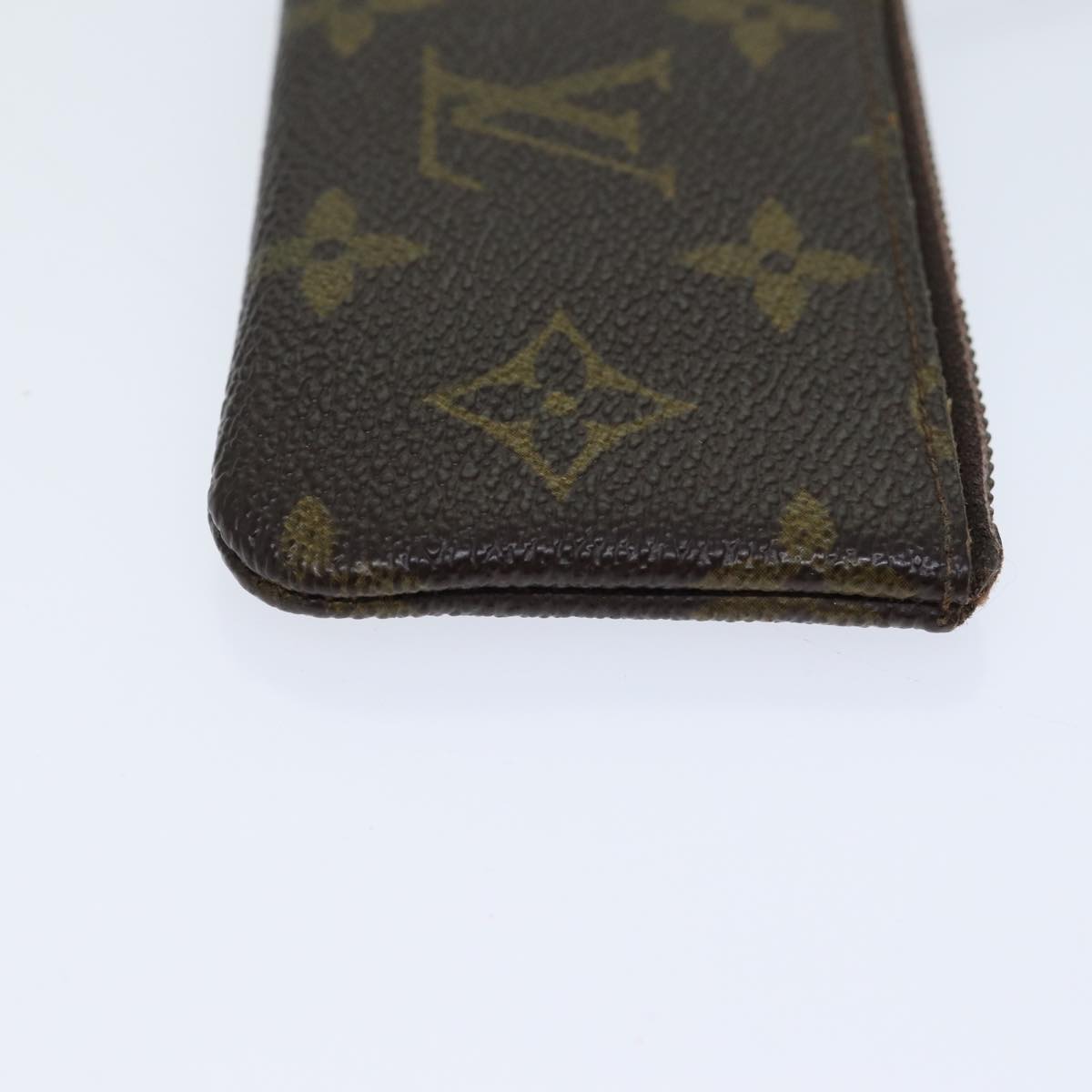 LOUIS VUITTON Monogram Pochette Cles Coin Purse M62650 LV 71893