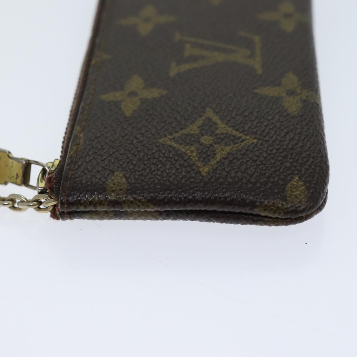 LOUIS VUITTON Monogram Pochette Cles Coin Purse M62650 LV 71893