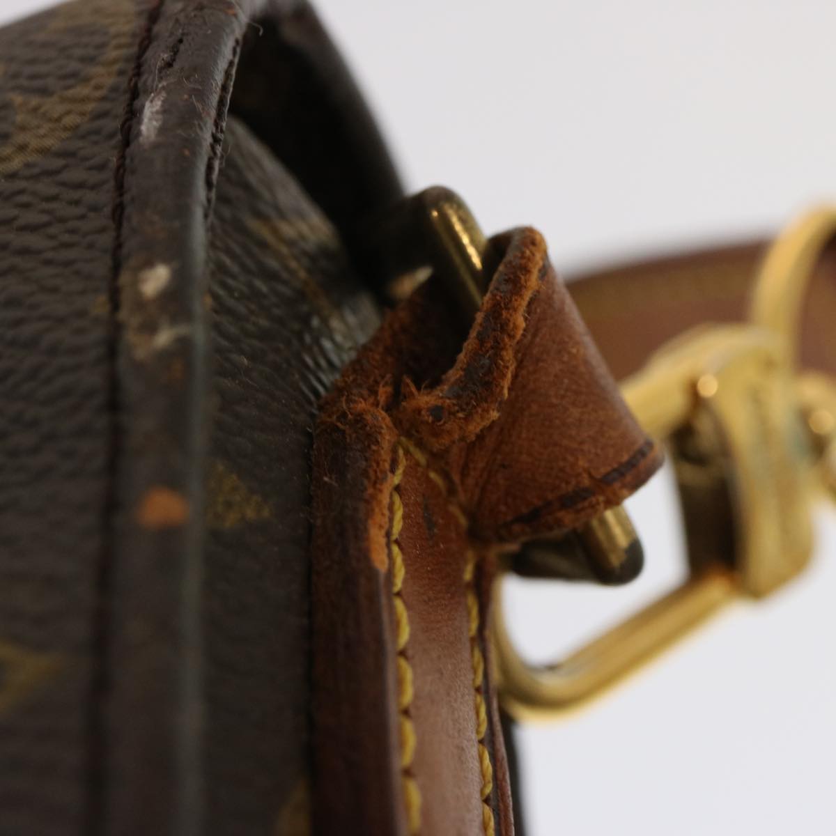 LOUIS VUITTON Monogram Saint Cloud MM Shoulder Bag M51243 LV 71895