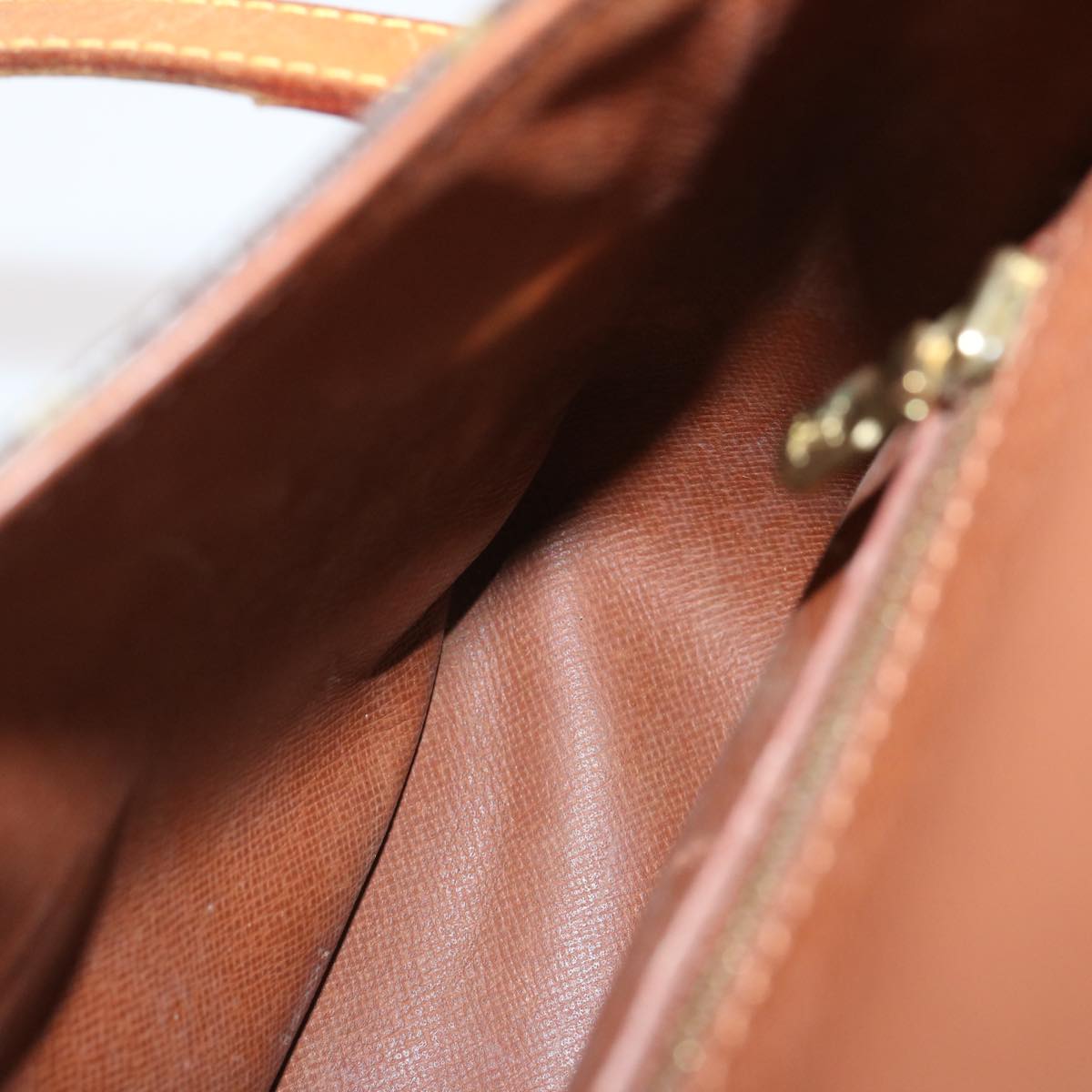 LOUIS VUITTON Monogram Saint Cloud MM Shoulder Bag M51243 LV 71895