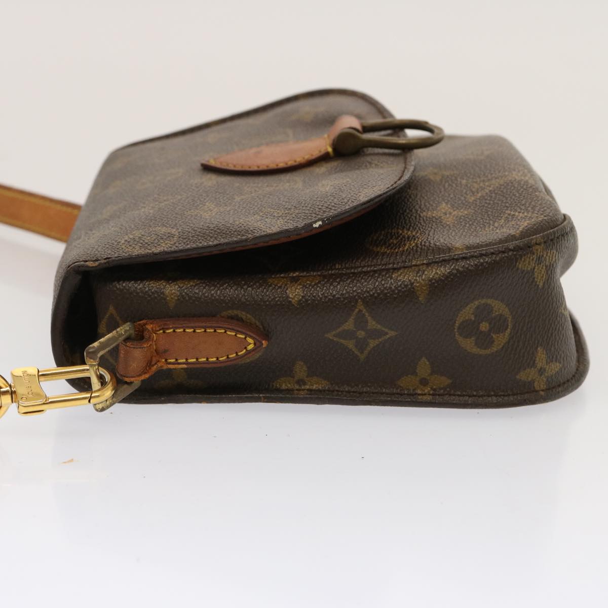 LOUIS VUITTON Monogram Saint Cloud MM Shoulder Bag M51243 LV 71895