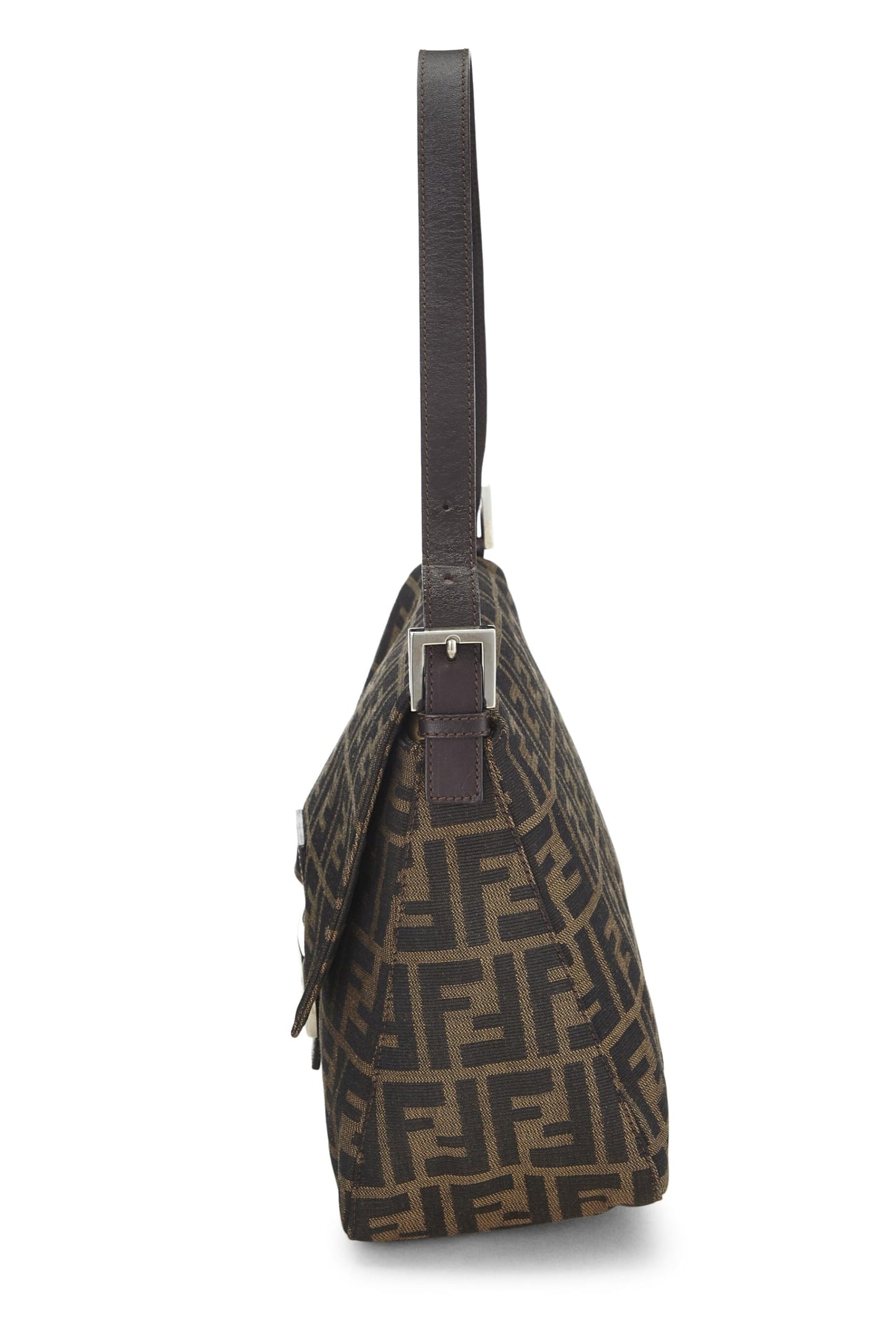 Fendi,  Brown Zucca Canvas Mama, Brown