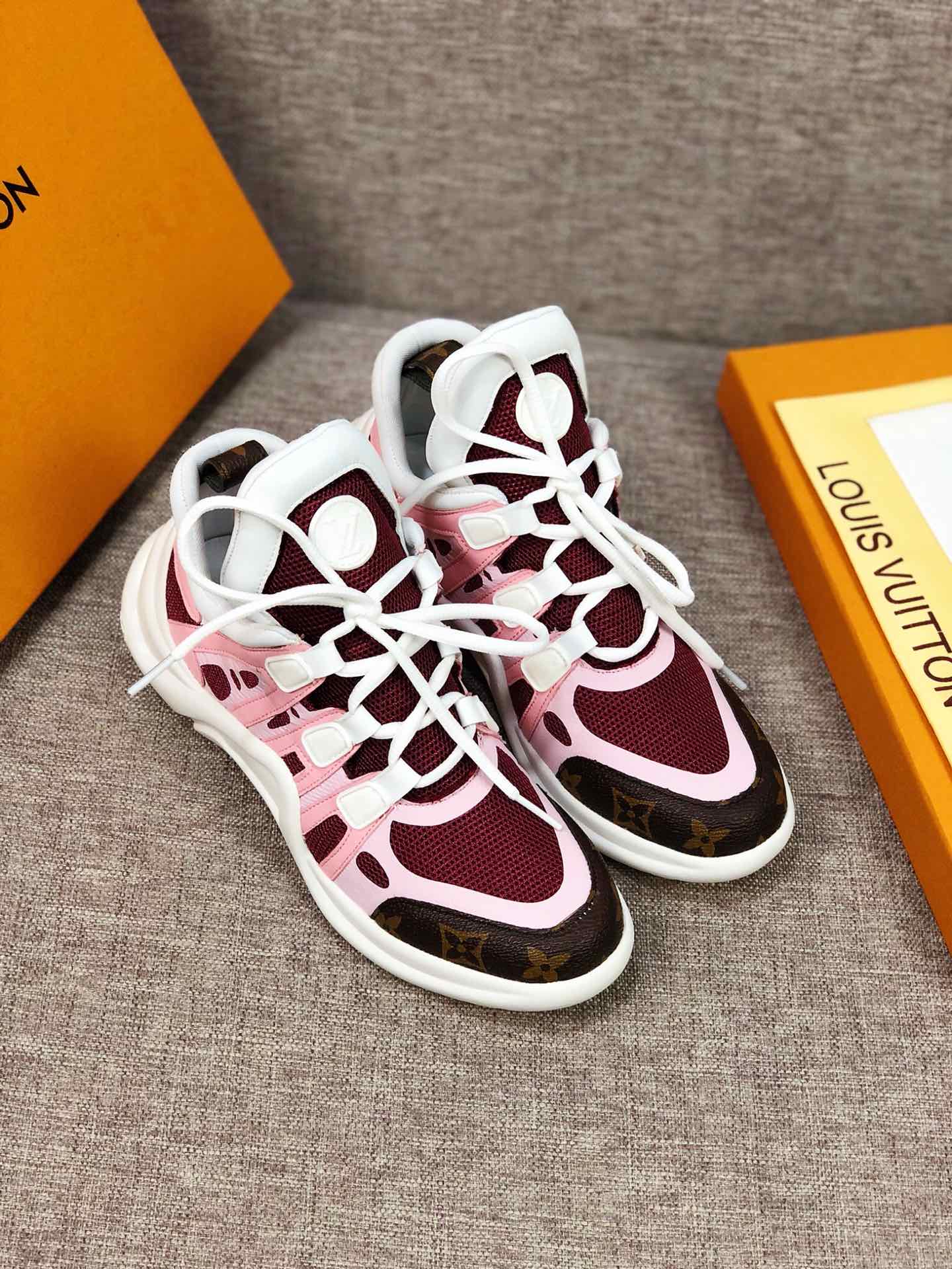 GLM - LUV Archlight Pink Brown Sneaker