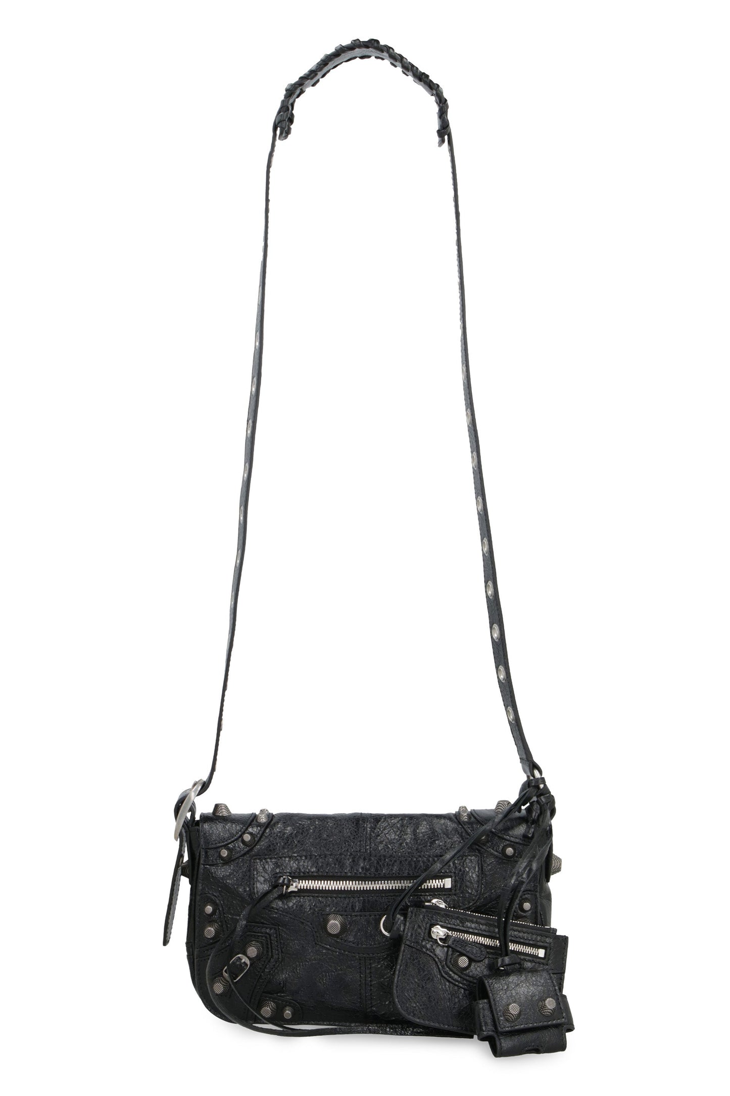LE CAGOLE XS LEATHER BAG