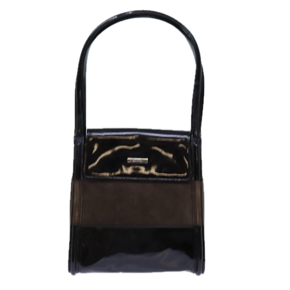 GUCCI Shoulder Bag Patent leather Brown 71917
