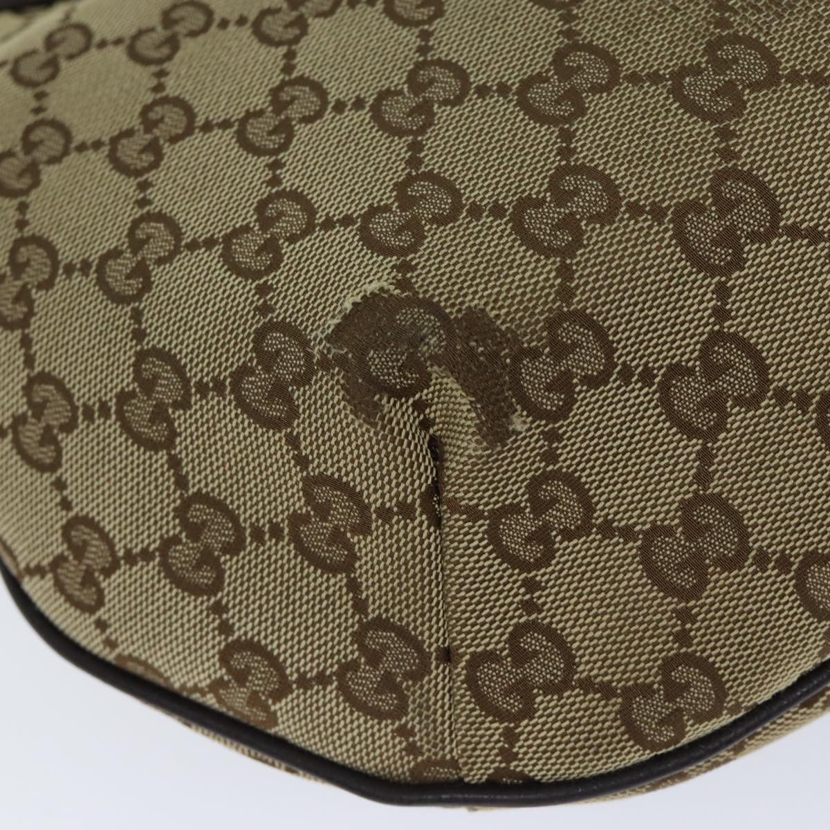 GUCCI GG Canvas Web Sherry Line Shoulder Bag Beige Red Green 181092 71918
