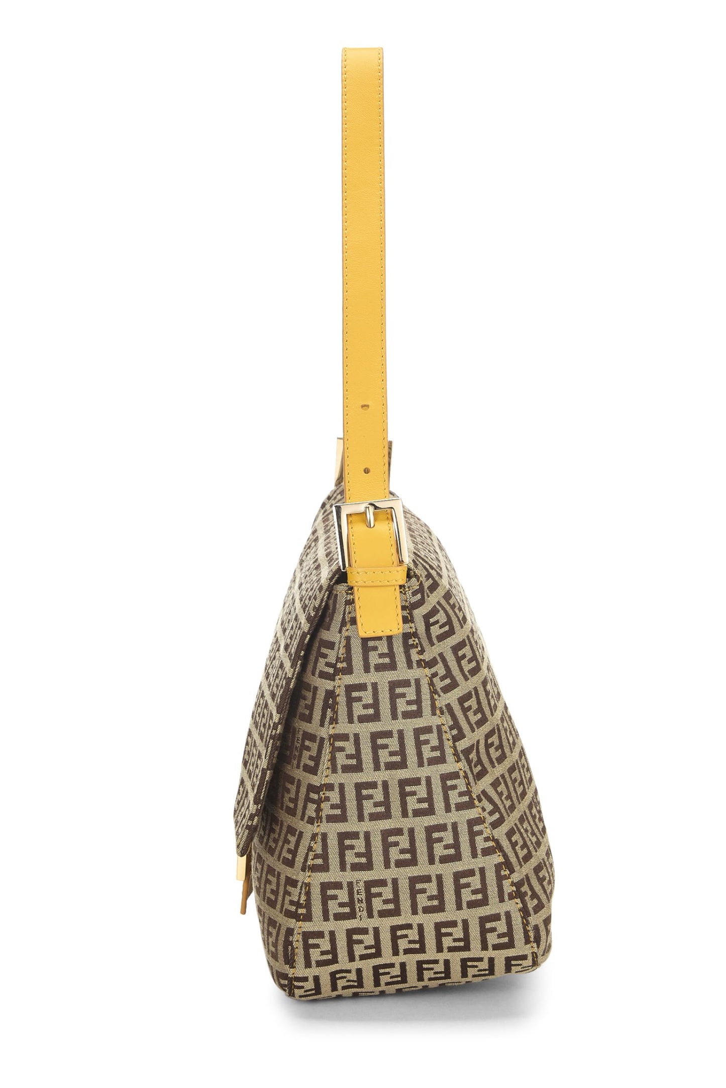 Fendi,  Yellow Zucchino Canvas Mama, Yellow