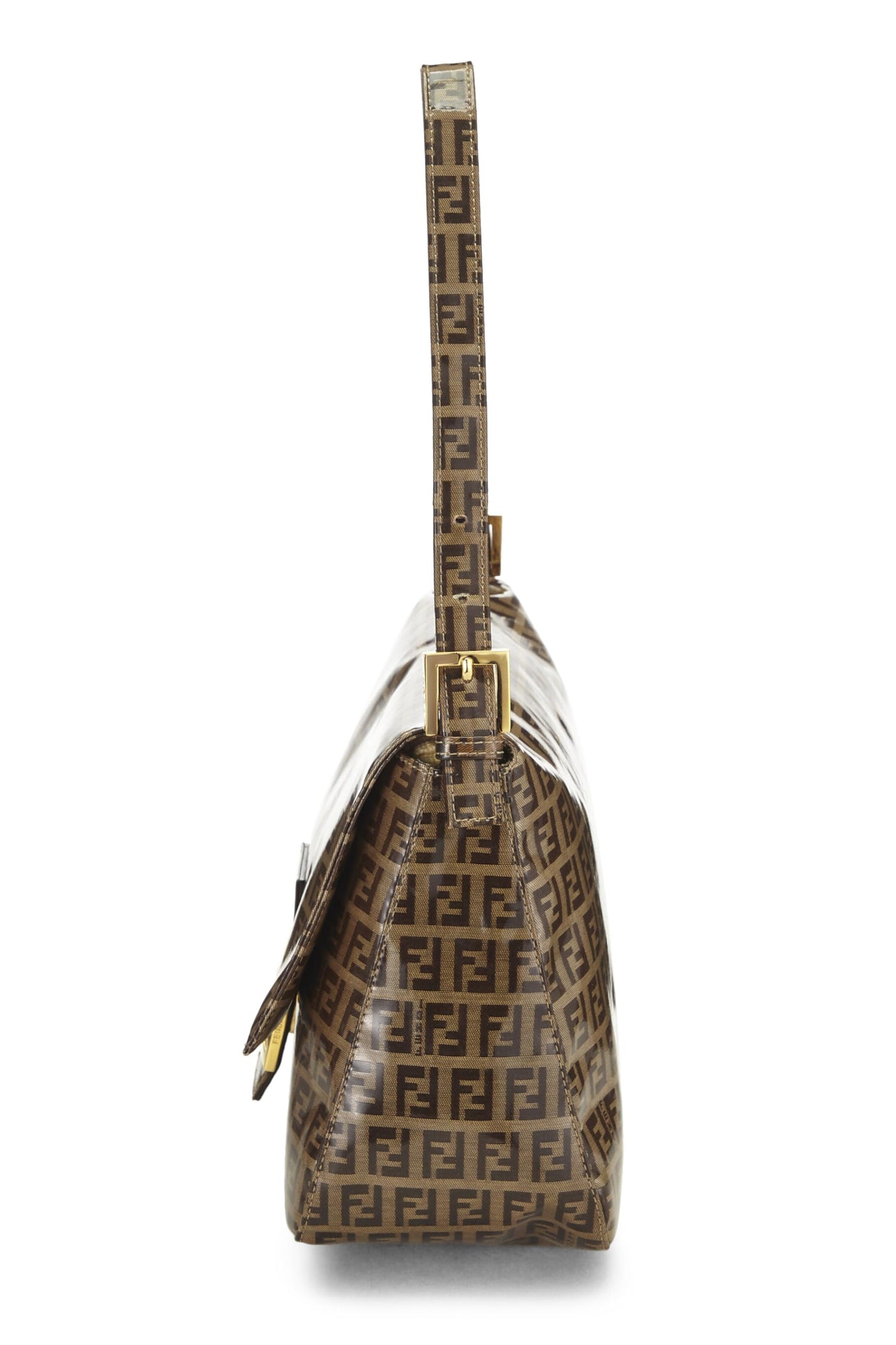 Fendi,  Brown Zucchino Vinyl Mama, Brown