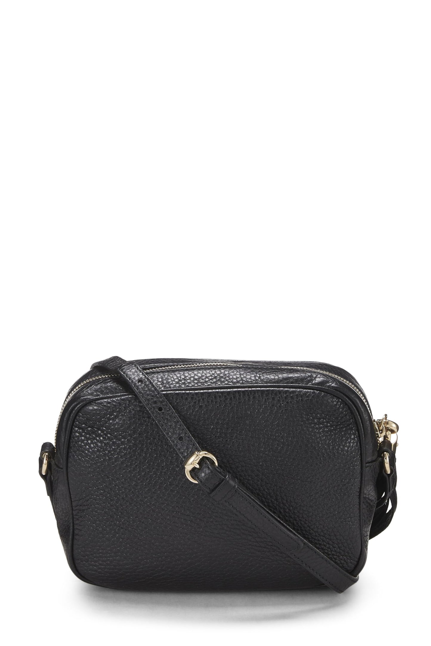Gucci,  Black Leather Soho Disco Bag, Black