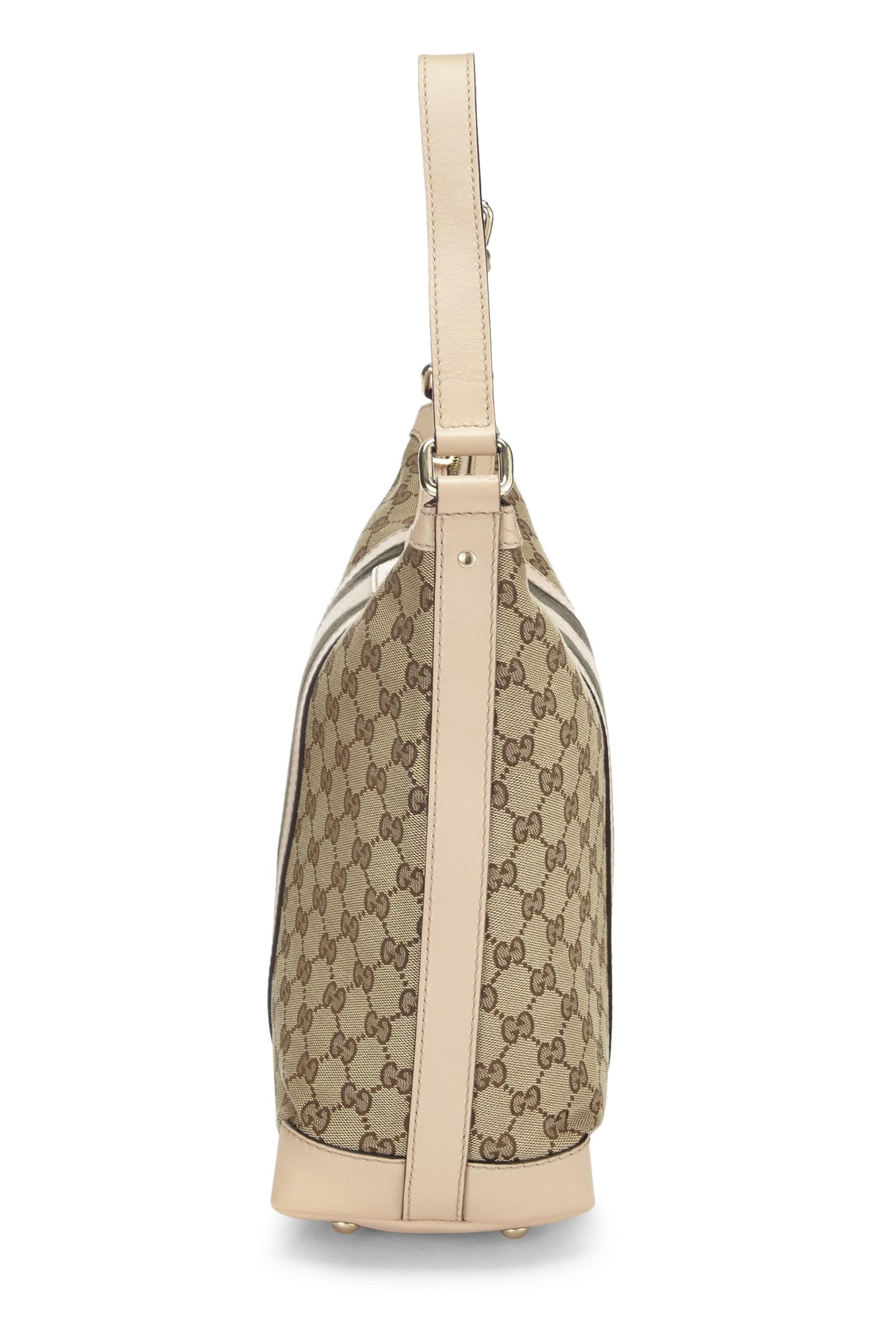 Gucci,  Original GG Canvas Vintage Web Hobo Medium, Pink