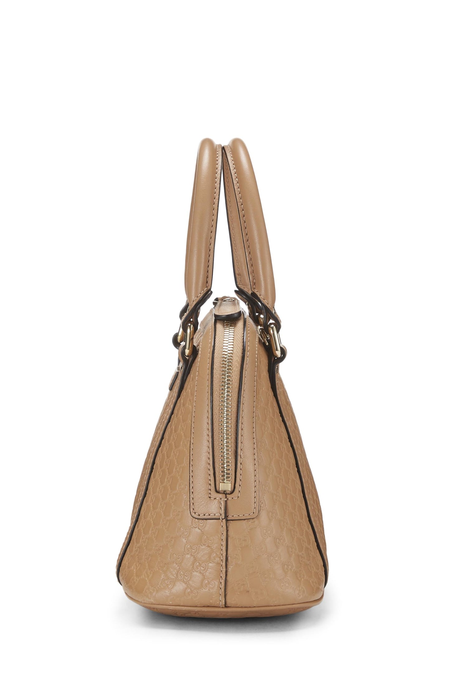 Gucci,  Beige Microguccissima Leather Nice Dome Mini, Beige