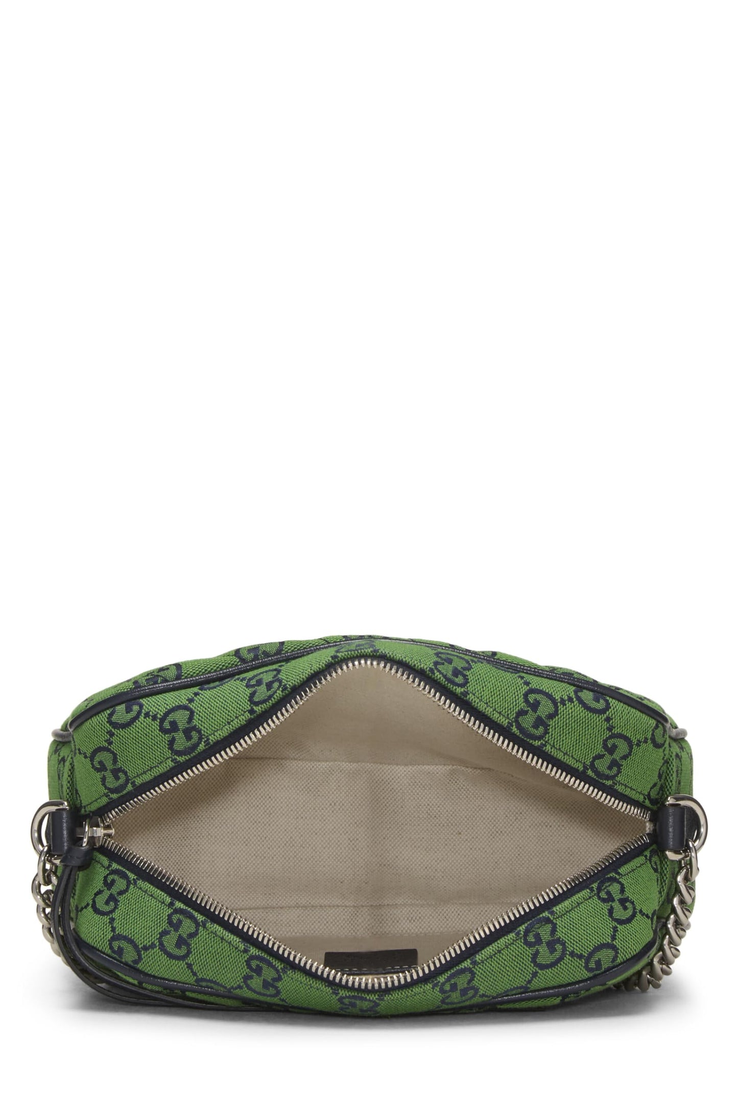 Gucci,  Green Original GG Canvas MatelassÃƒÆ’Ã‚Â© Marmont Crossbody Small, Green