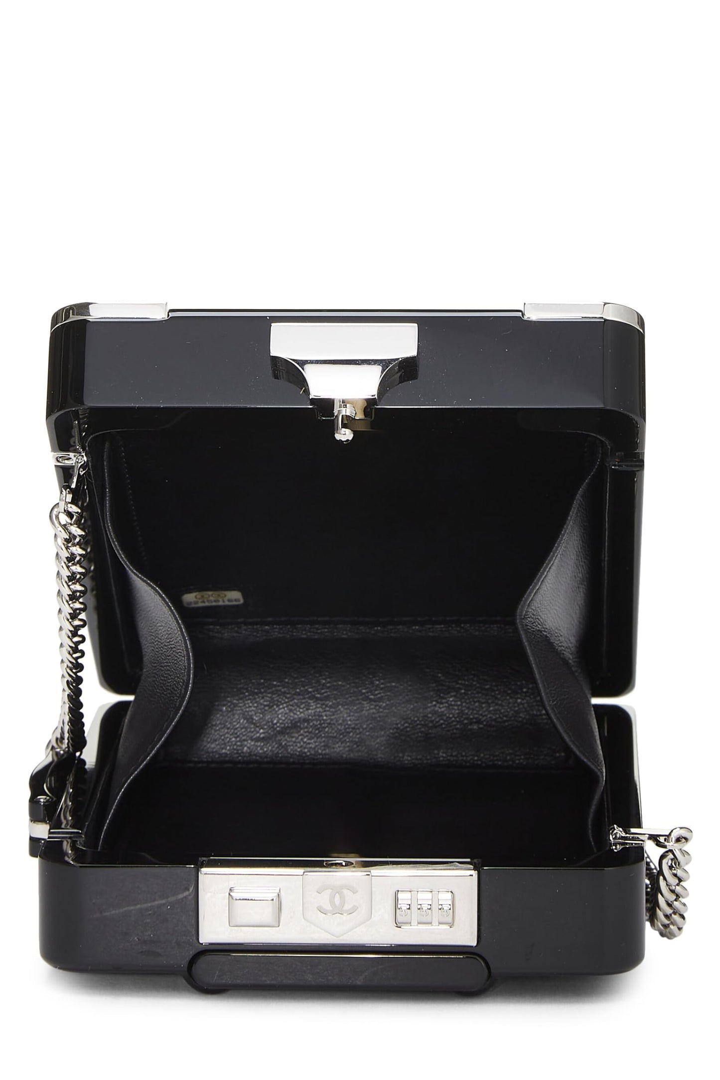 Chanel,  Lambskin & Perspex Evening In The Air 'CC' Trolley MinaudiÃƒÆ’Ã‚Â¨re Chain Clutch, Multi