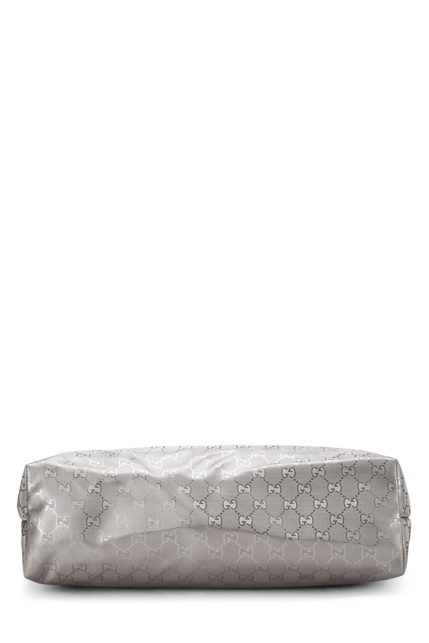 Gucci,  Silver GG Imprime Tote Small, Silver