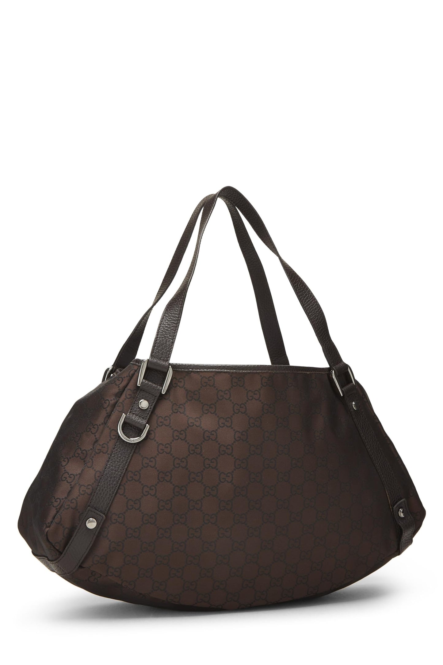Gucci,  Brown Original GG Nylon Abbey Tote Large, Brown
