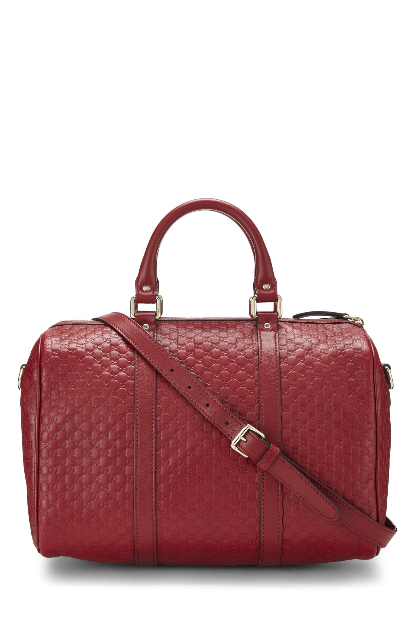 Gucci,  Red Microguccissima Leather Joy Boston, Red