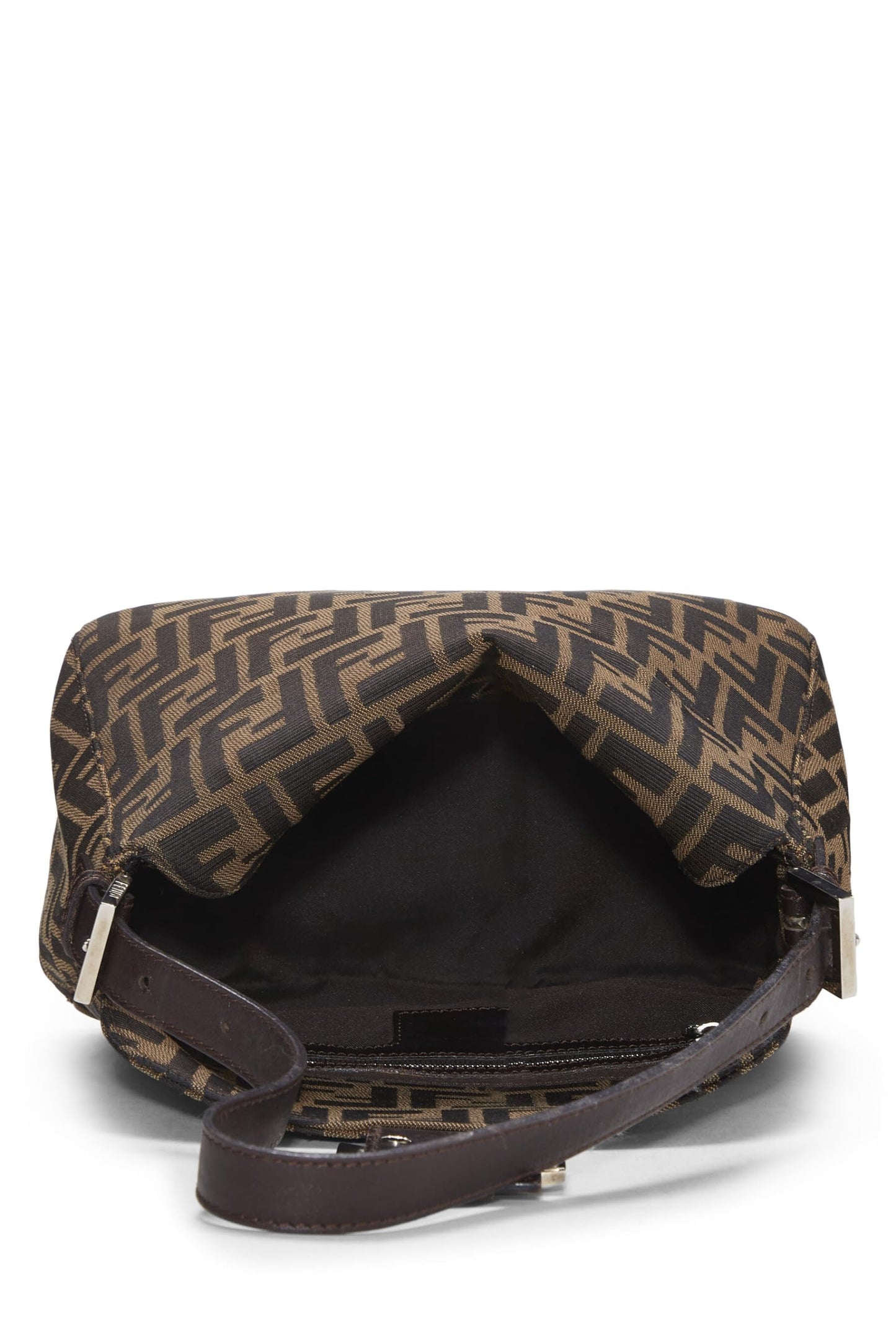 Fendi,  Brown Zucca Canvas Shoulder Bag, Brown