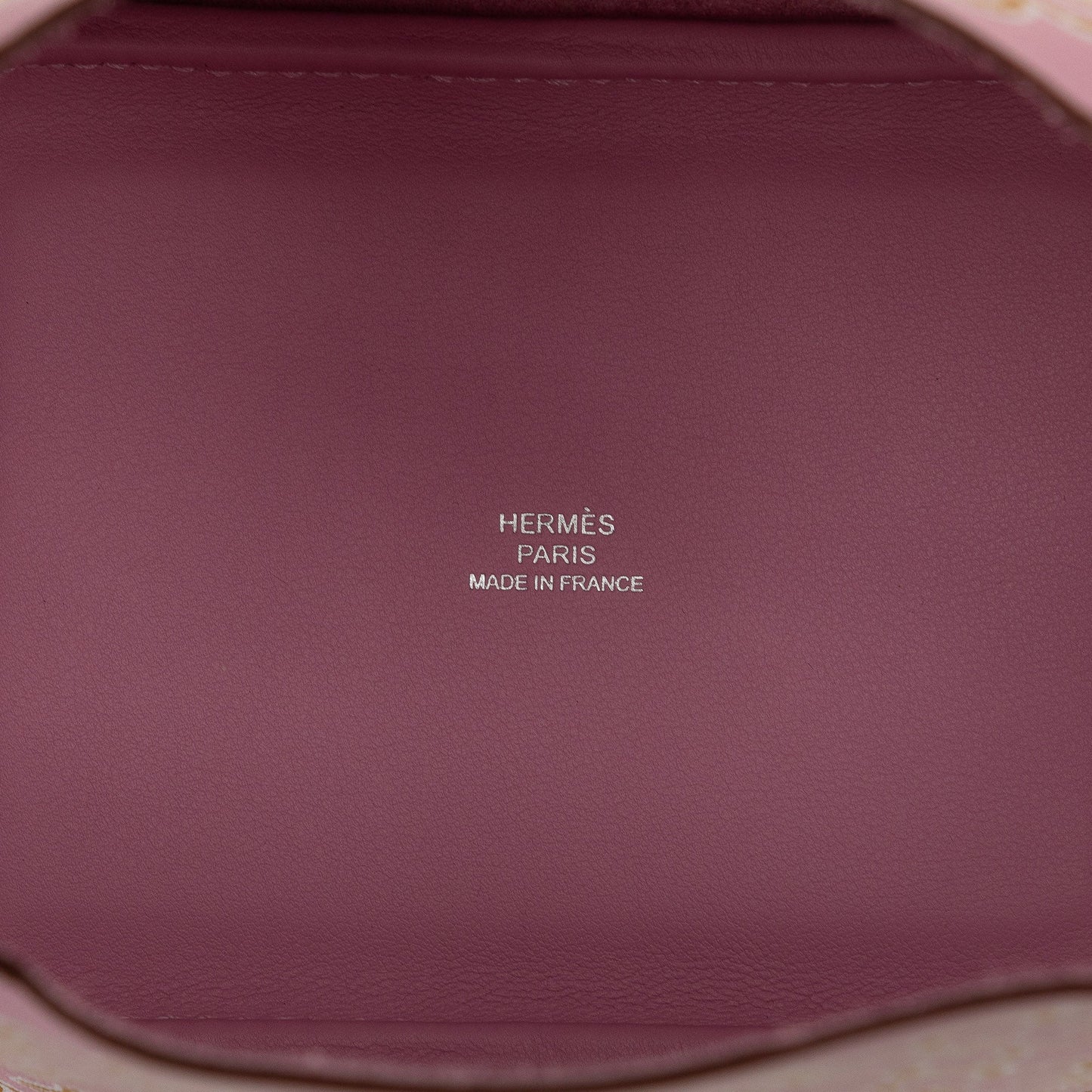 HermÃƒÆ’Ã‚Â¨s Picotin Lock Lucky Daisy Micro Pink Swift Palladium