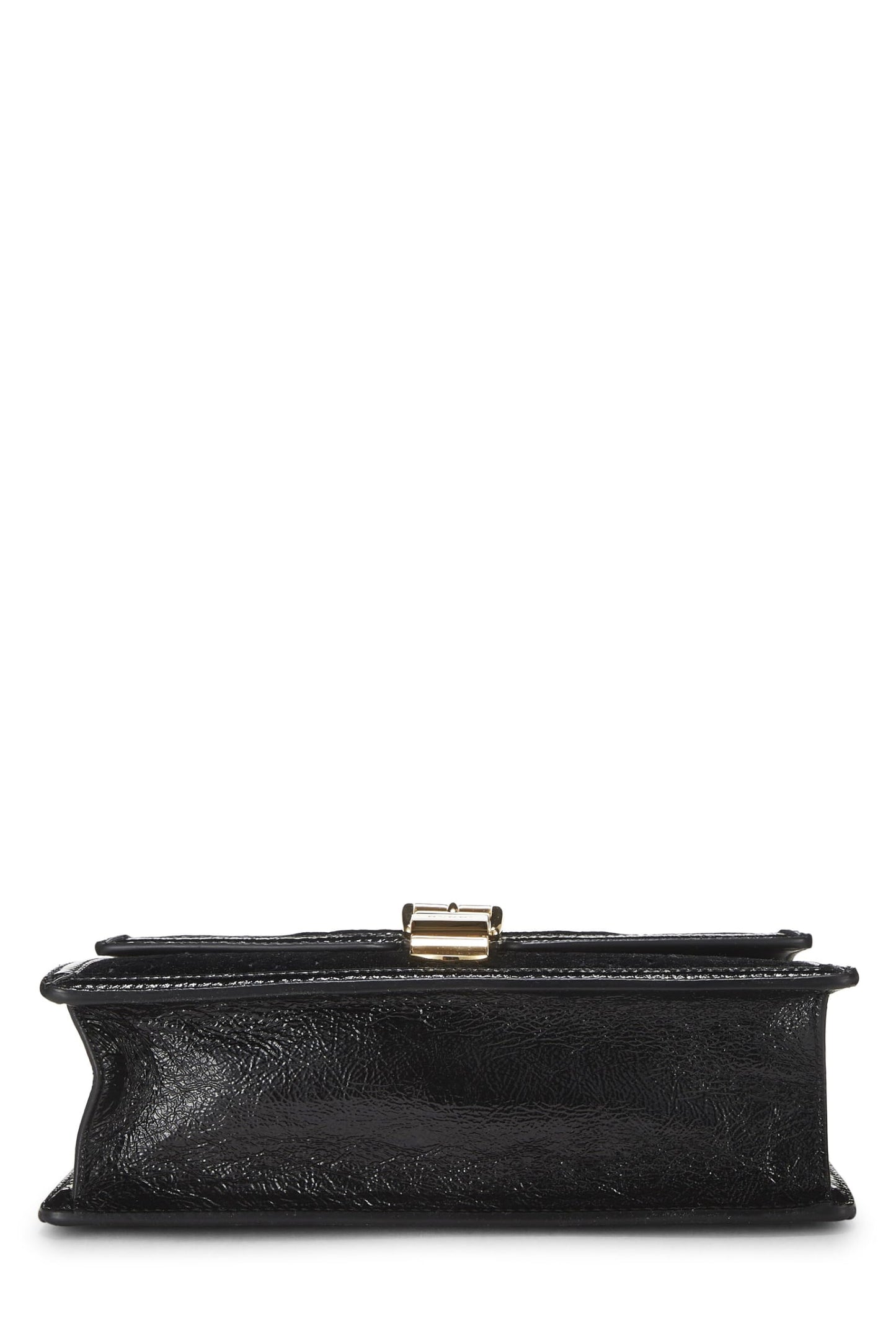 Gucci,  Black GG Velvet Sylvie Shoulder Bag, Black