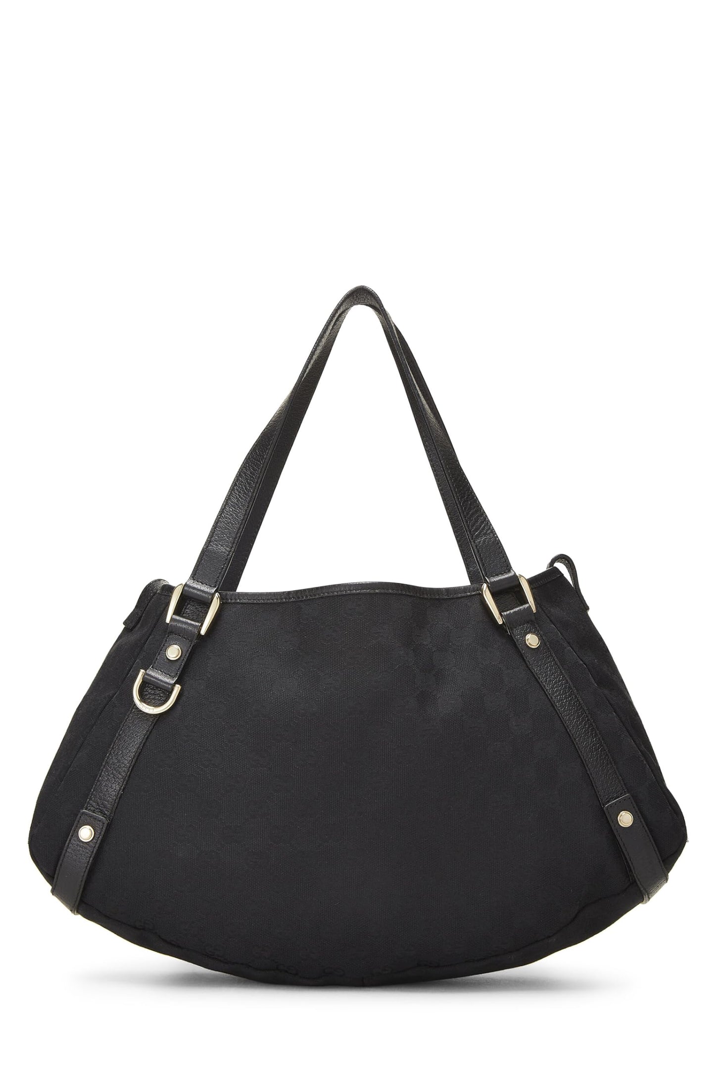 Gucci,  Black Original GG Canvas Abbey Tote, Black