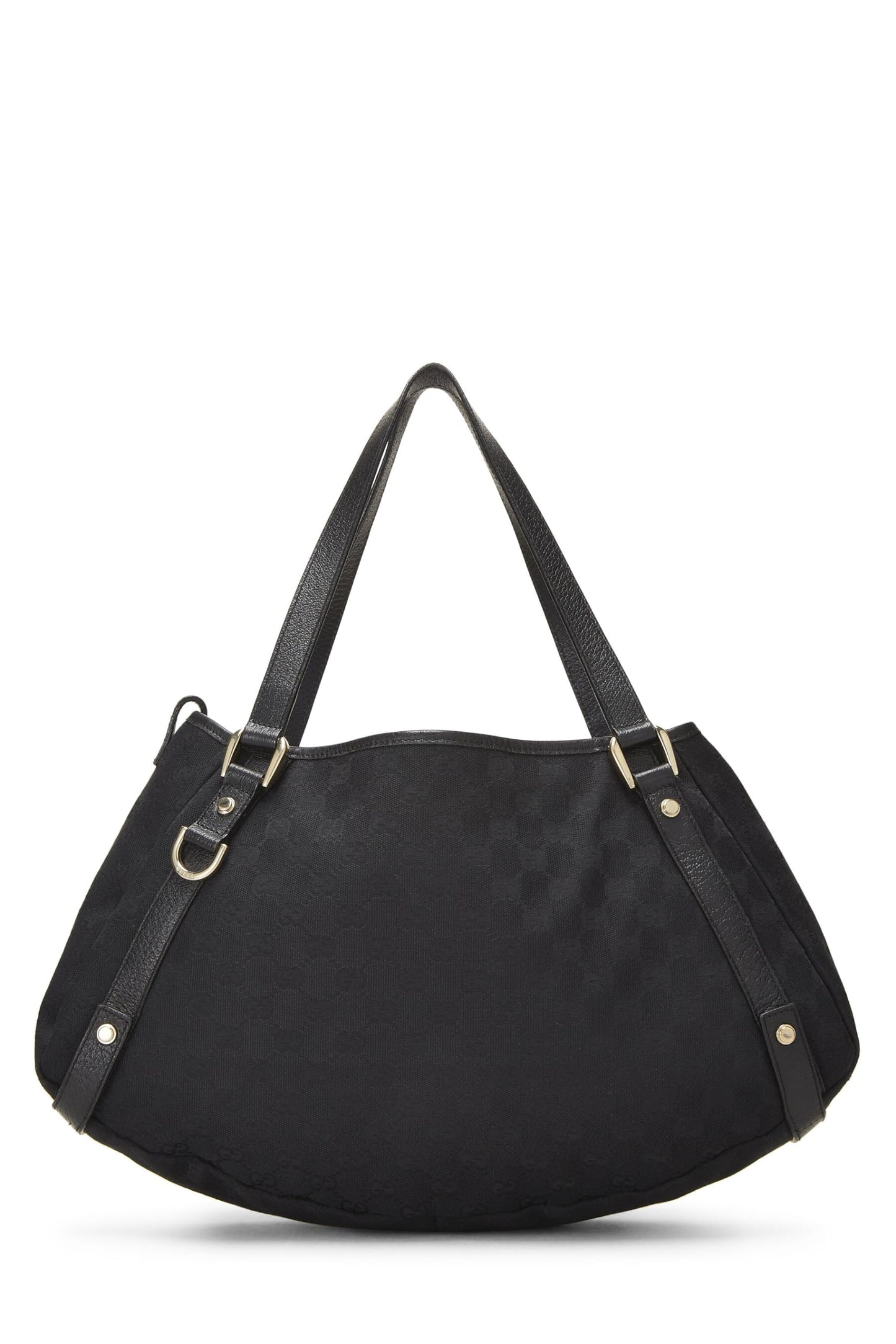 Gucci,  Black Original GG Canvas Abbey Tote, Black