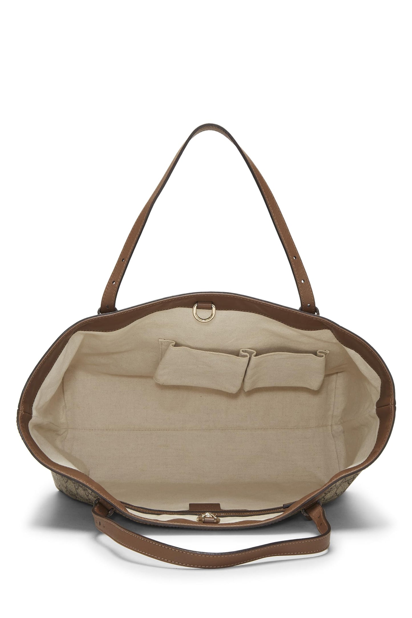 Gucci,  Original GG Supreme Canvas Nice Tote, Brown