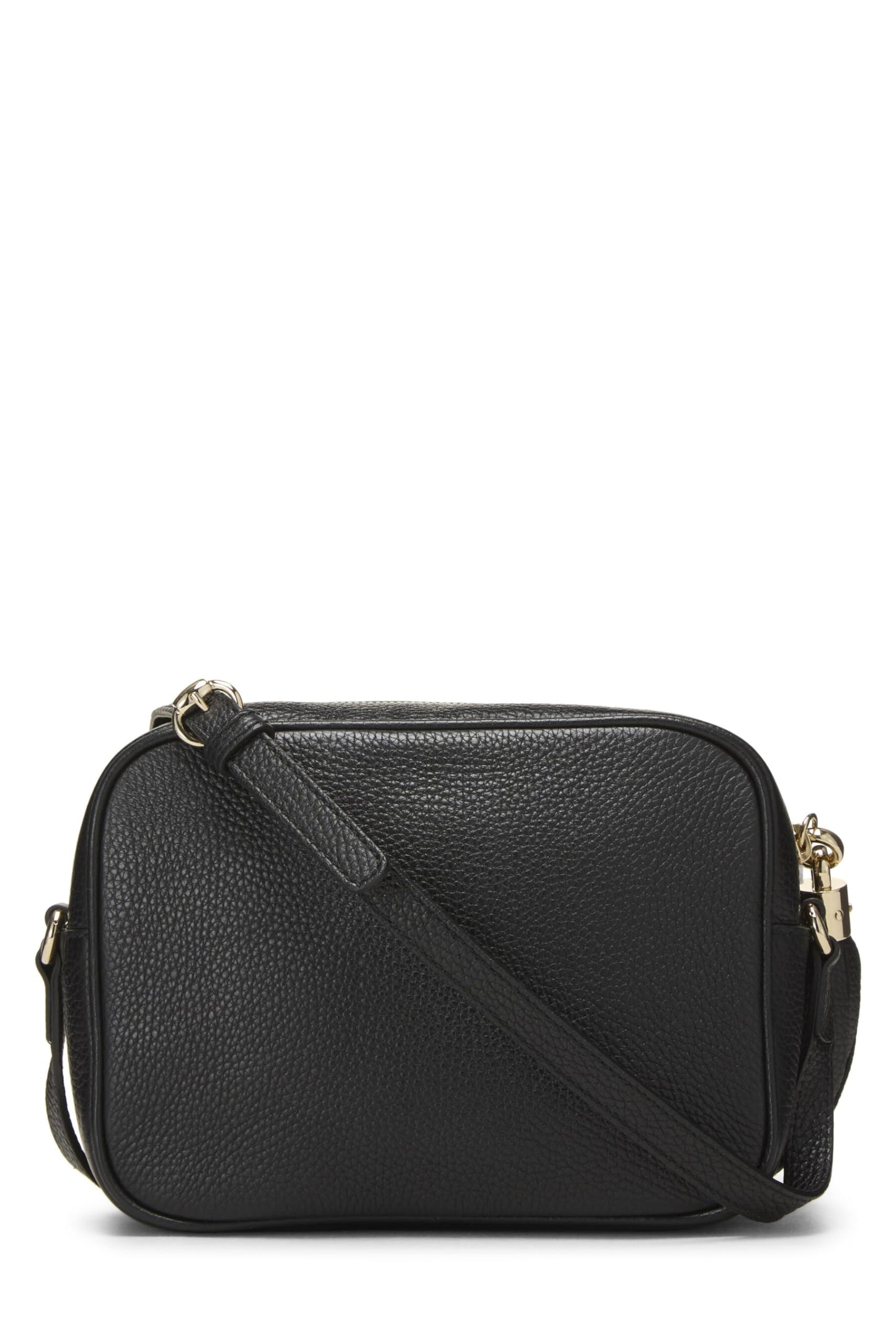 Gucci,  Black Leather Soho Disco Bag, Black
