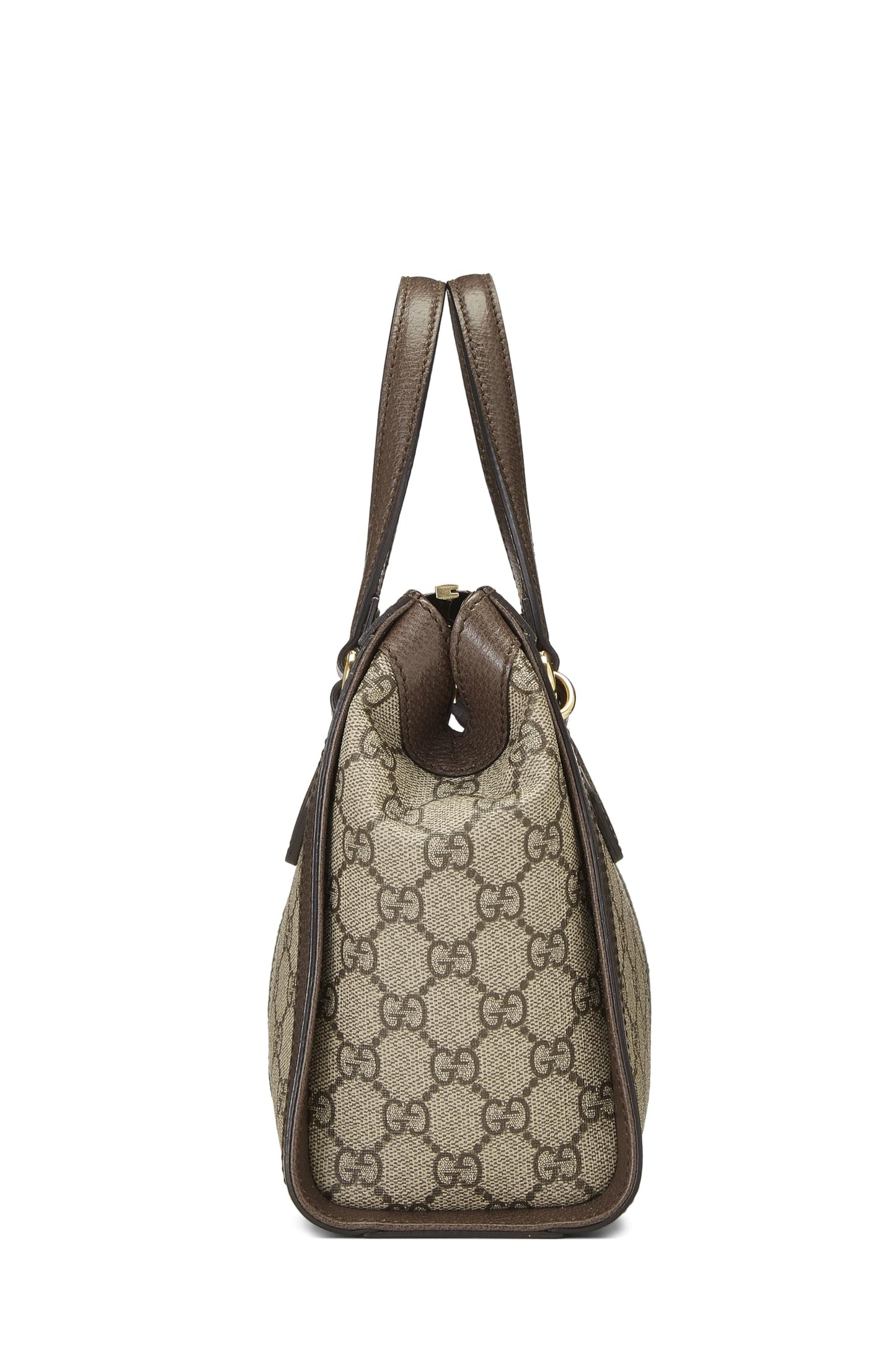 Gucci,  Original GG Supreme Canvas Ophidia Tote Small, Brown