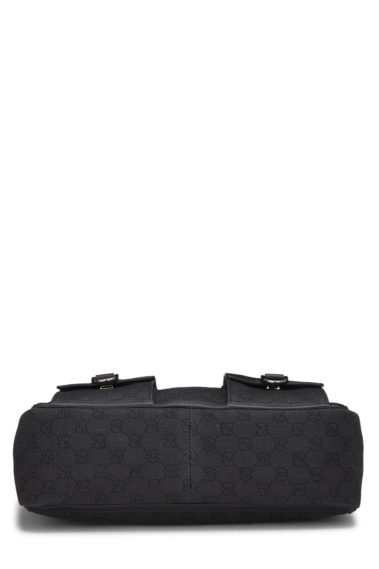 Gucci,  Black GG Nylon Abbey Pocket Tote, Black