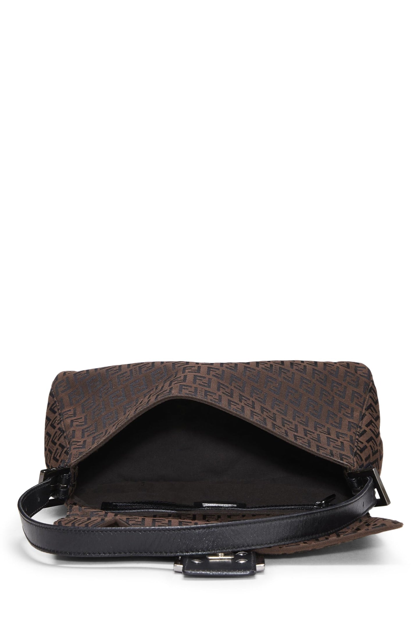 Fendi,  Brown Zucchino Coated Canvas Mama, Brown