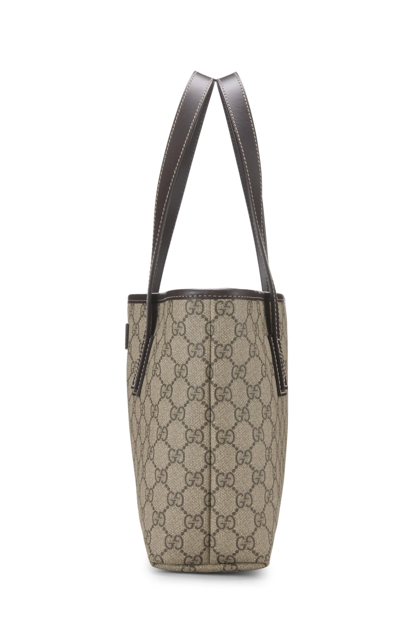 Gucci,  Original GG Supreme Canvas Tote Small, Brown